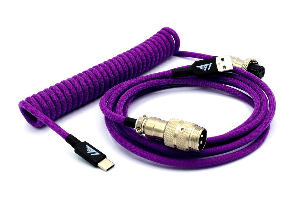 Matrix Keyboards Galaxy Coiled Mechanical Gaming Keyboard Cable
